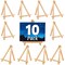 10 Pack 9 Inch Wood Easels,Art Craft Painting Easel,Table Top Easels for Painting, for Painting Party Displaying Canvases, Photos Mini Display Tripod Apply to Kids Artist Adults Students Etc